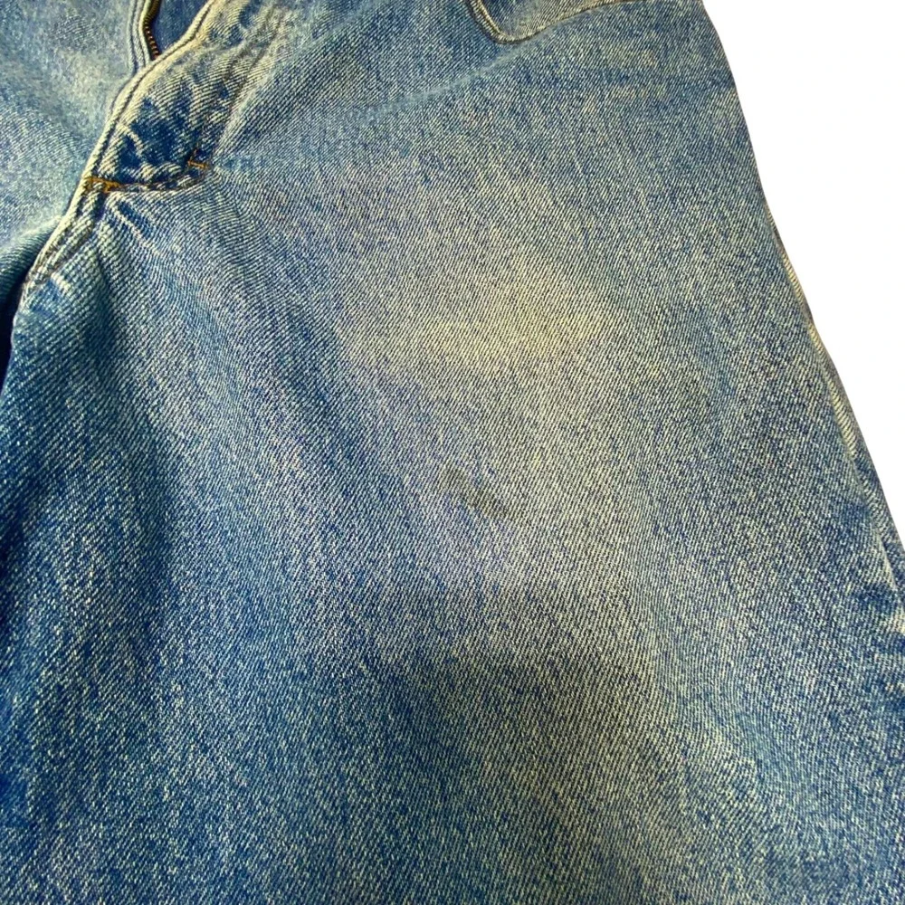 L.L. Bean Vintage Double L Classic Fit Insulated‎ Blue Denim Jeans 38x29